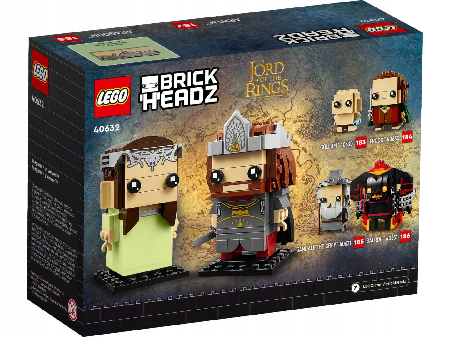 40632 LEGO® BrickHeadz Aragorn and Arwen