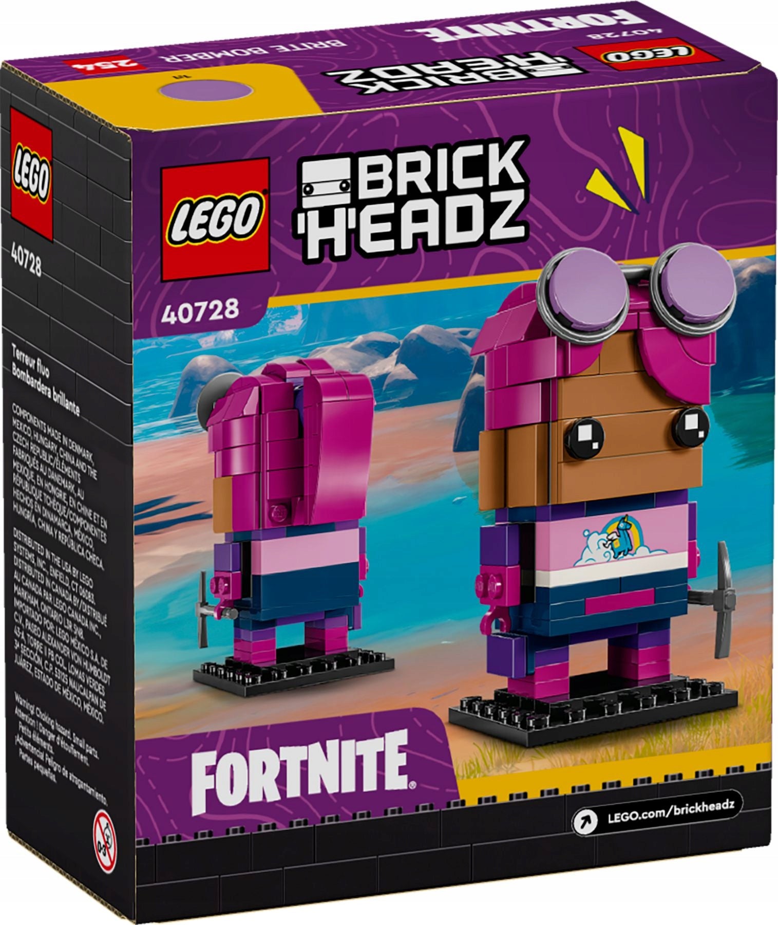 LEGO 40728 BrickHeadz FORTNITE - Bomb Colors Blocks for gift New EAN (GTIN) 5702017598741