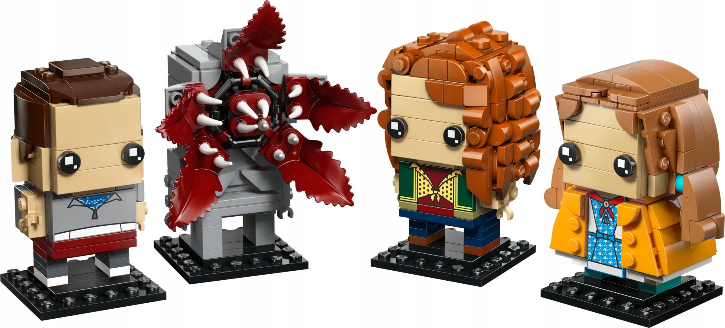 LEGO 40879 BrickHeadz - Figurines of Eleven, Max, Demogorgon and Holly Product number 40879