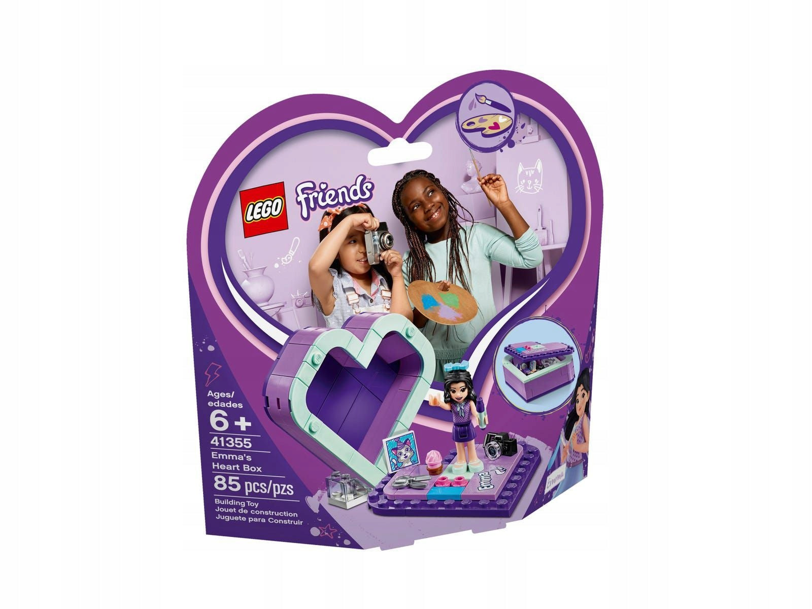 41355 LEGO® Friends Emma širdies formos dėžutė