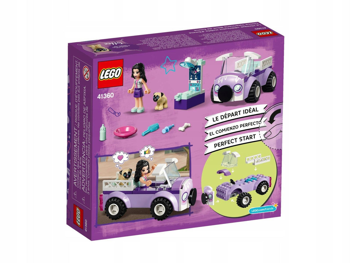 LEGO 41360 FRIENDS - MOBILE EMMY VETERINARY CLINIC Packaging status original