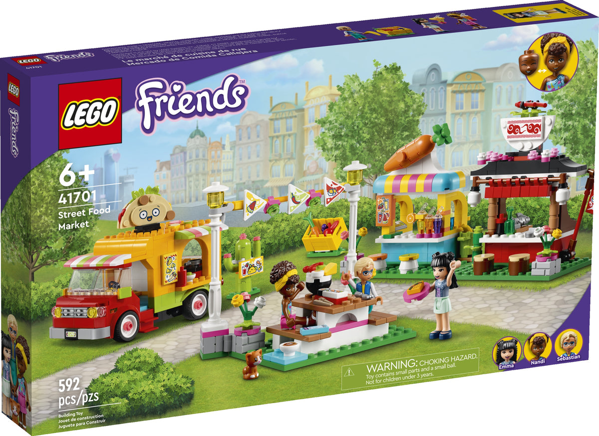 LEGO 41701 FRIENDS STALLS WITH FOOD
