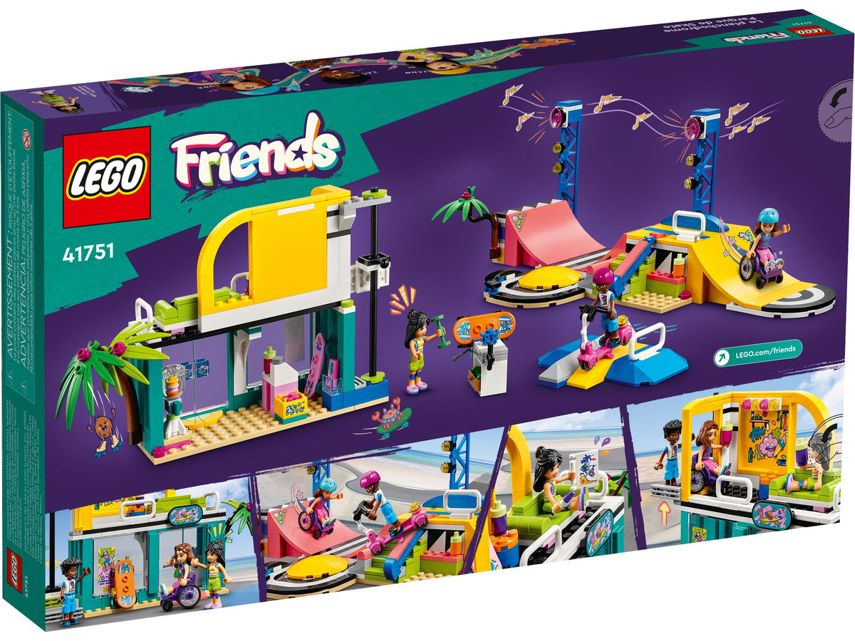 LEGO 41751 FRIENDS - SKATE PARK Packaging status original