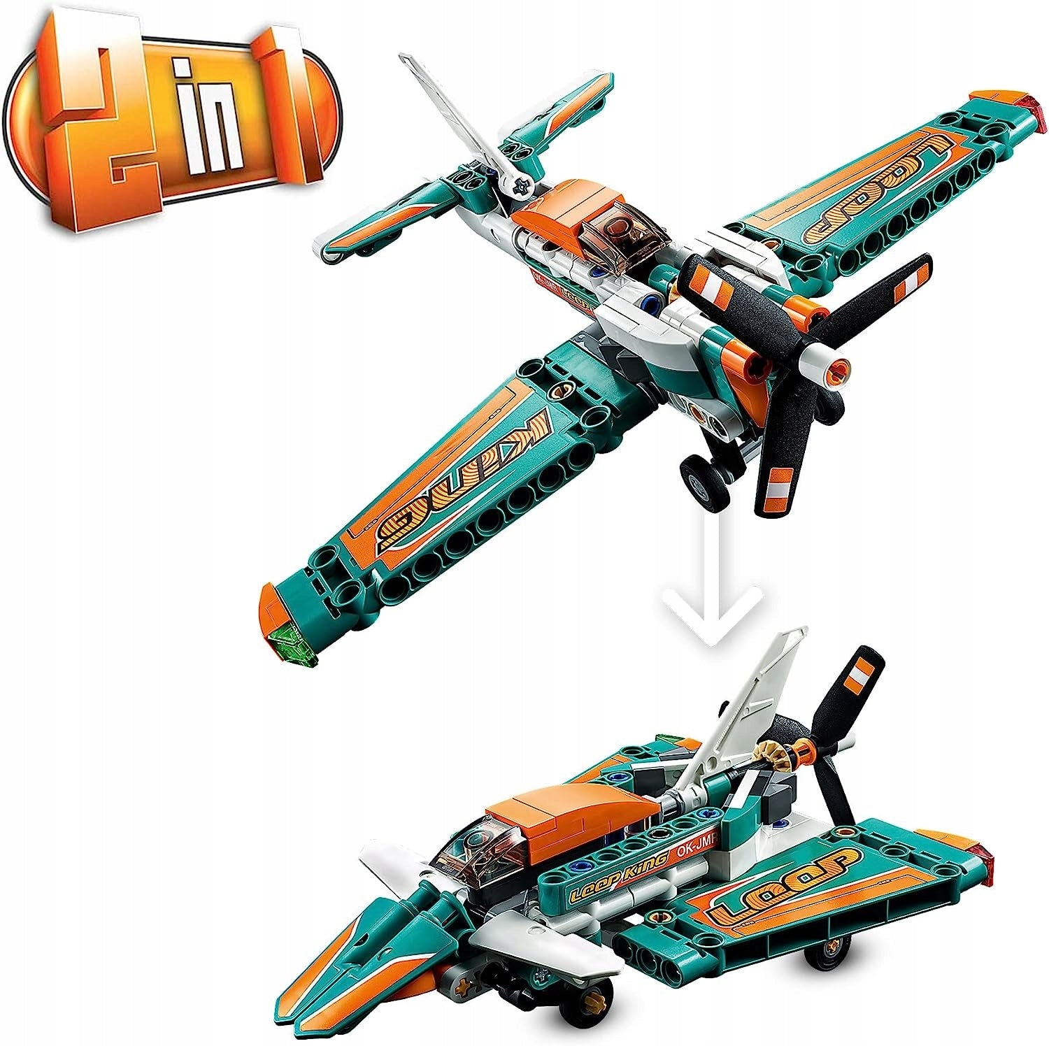 LEGO 42117 TECHNIC - RACING AIRCRAFT Packaging status original