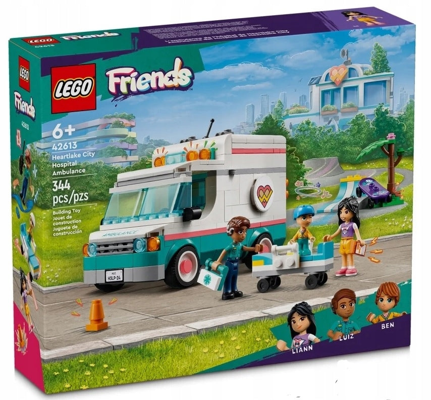 LEGO 42613 FRIENDS - HOSPITAL AMBULANCE IN HEARTLAKE