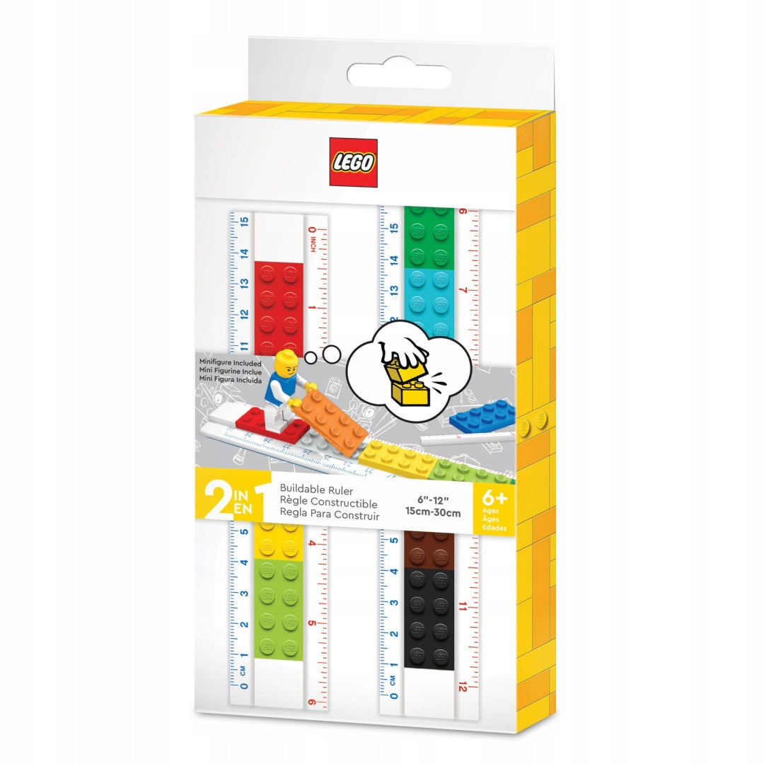 LEGO 52558 RULER TO BUILD15-30 CM WITH FIGURINE