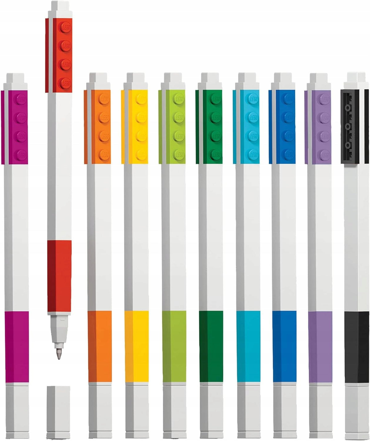 LEGO 53100 SET OF 10 GEL PENS Manufacturer code 53100