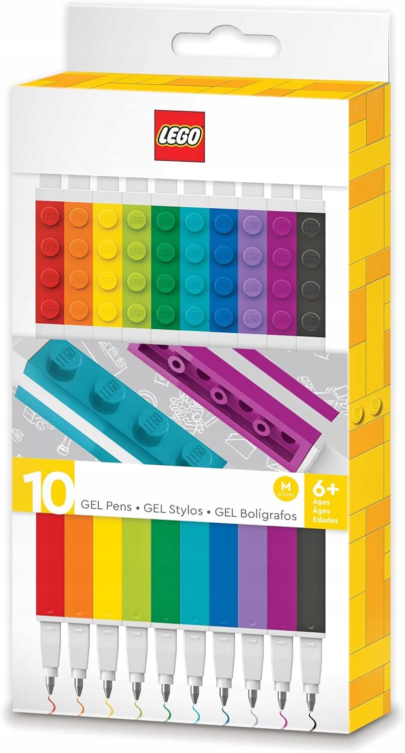 LEGO 53100 SET OF 10 GEL PENS