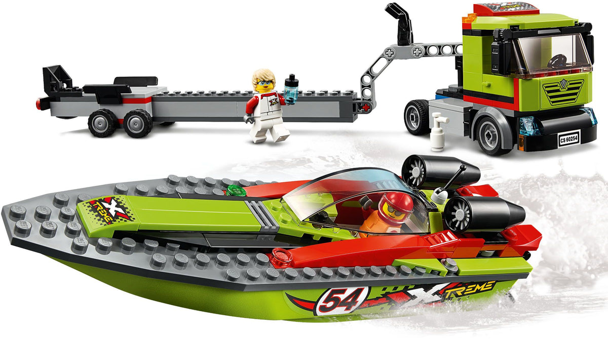 LEGO 60254 CITY TRANSPORTER OF A RACING BOAT Product number 60254