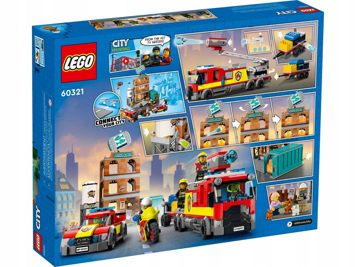 LEGO 60321 CITY - FIRE DEPARTMENT Packaging status original