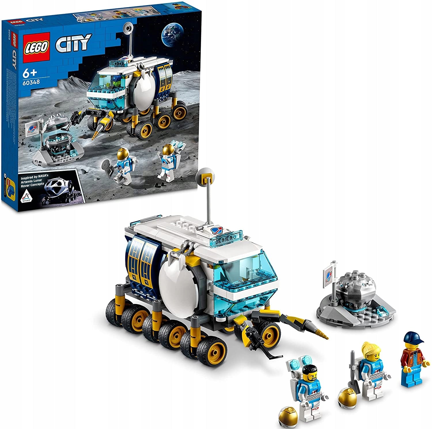 LEGO 60348 City Lunar rover Product number 60348