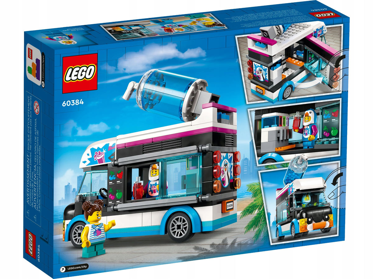 LEGO 60384 CITY - PENGUIN VAN WITH SLUSH Packaging status original