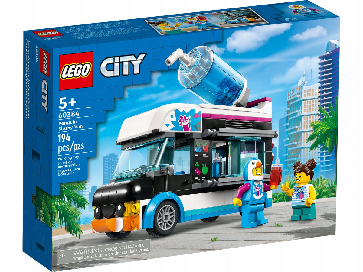 LEGO 60384 CITY - PENGUIN VAN WITH SLUSH