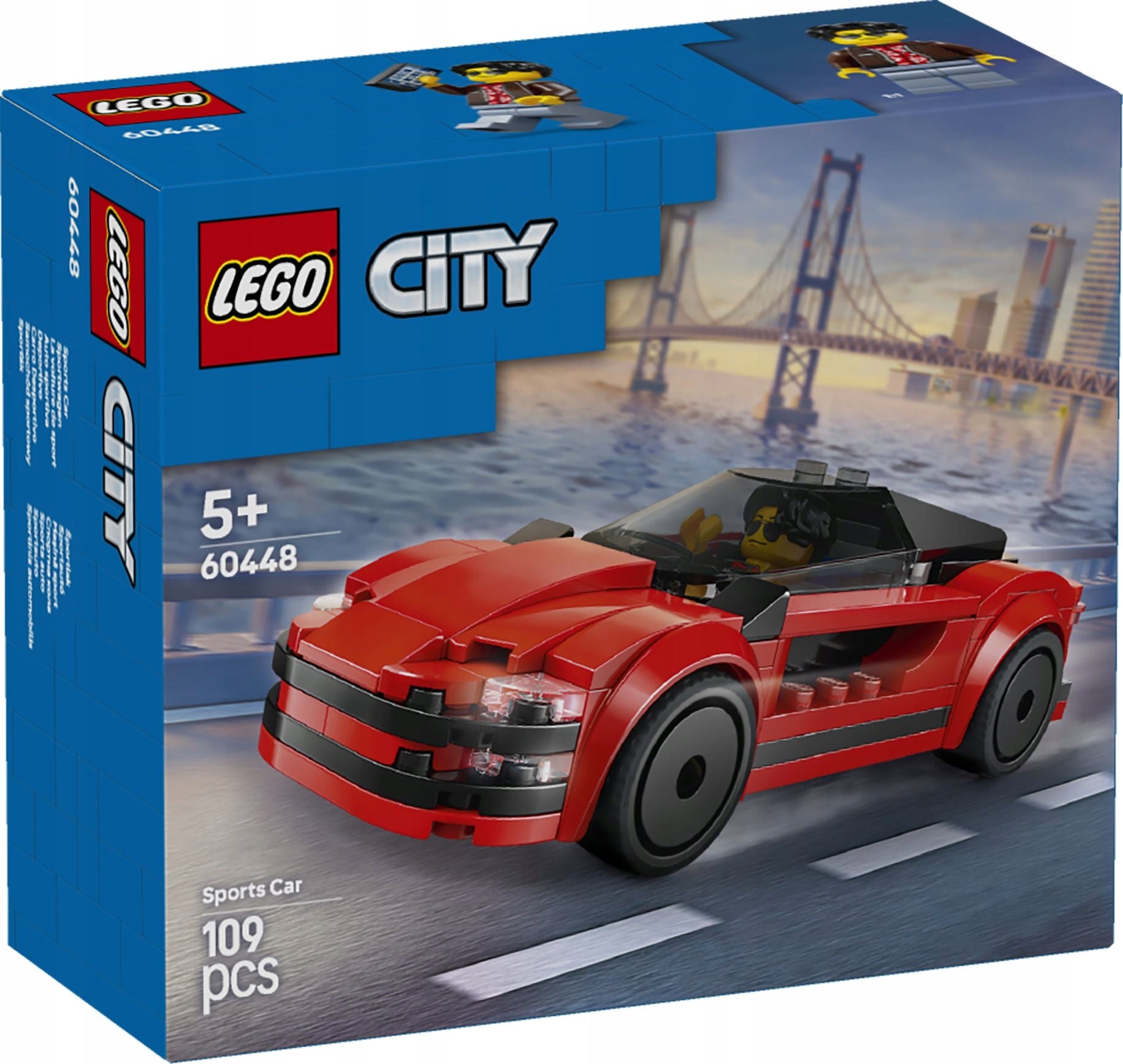 LEGO 60448 City - Red sports car