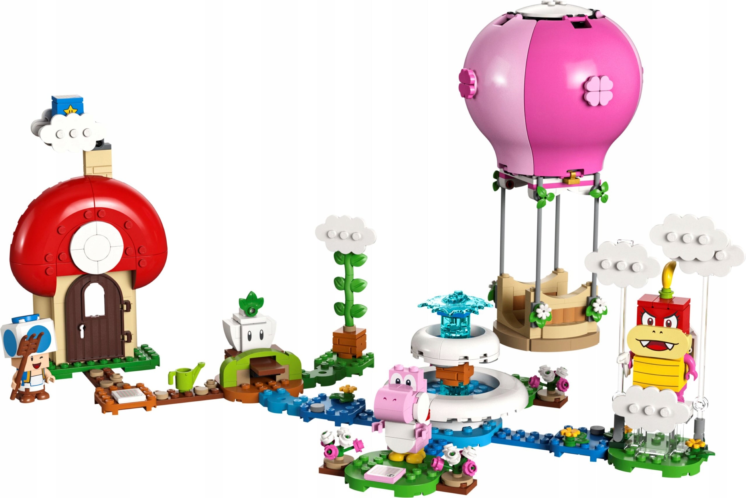 LEGO 71419 Super Mario Peach balloon flight and garden Brand LEGO