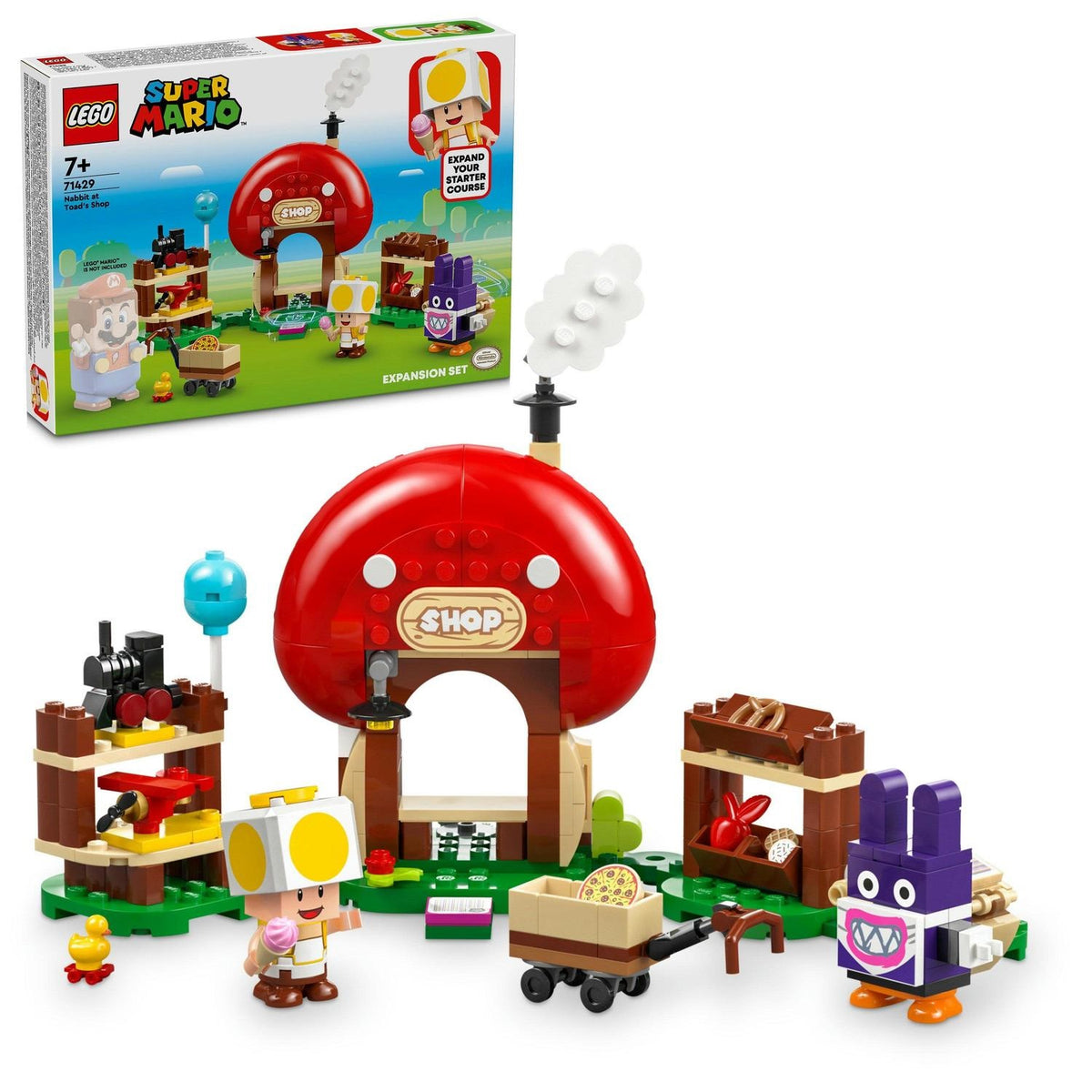 LEGO 71429 Super Mario Nabbit v Toadově obchodě - Rozšiřující sada