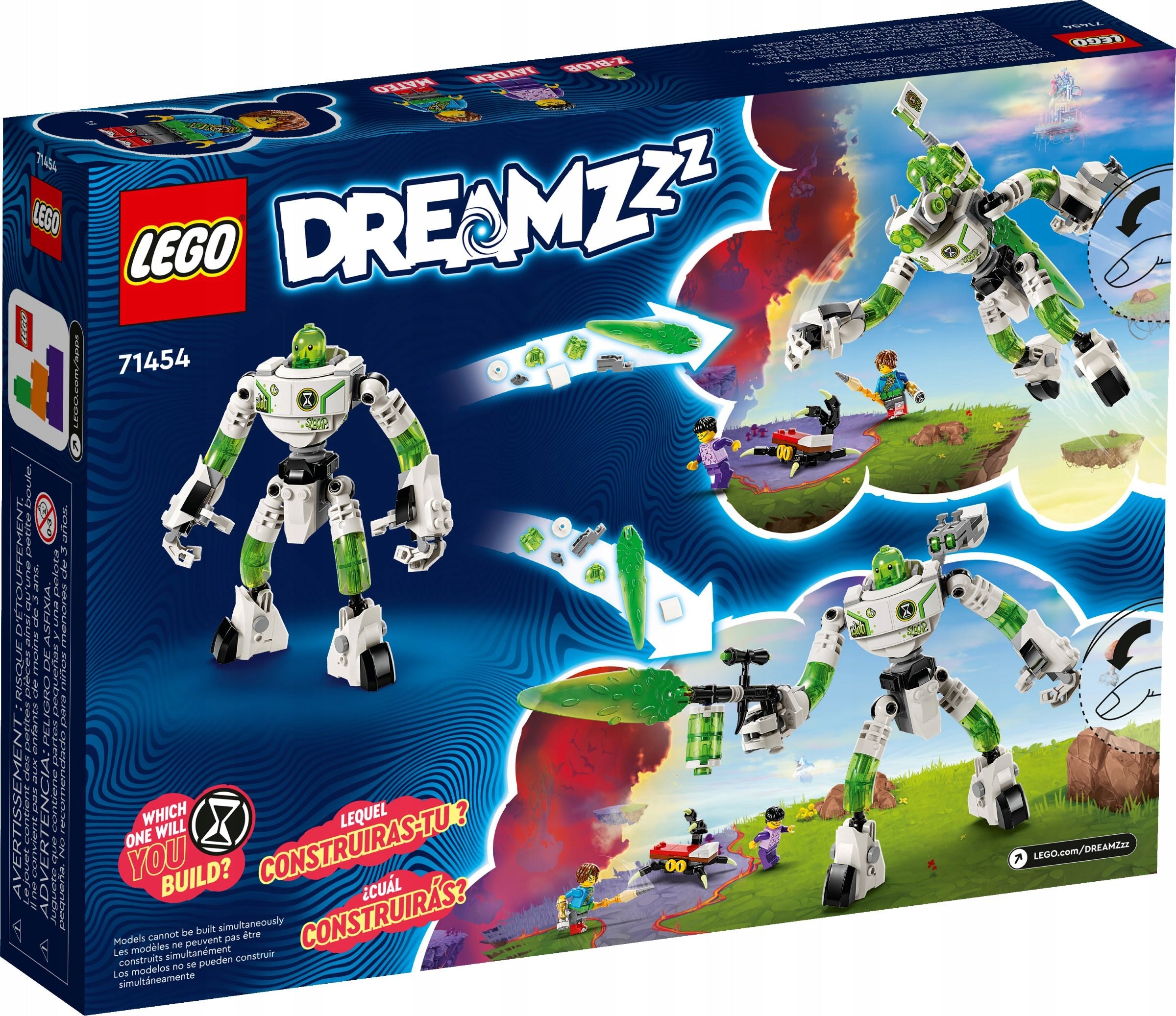 LEGO 71454 DREAMZzz - Mateo and Z-Blob Robot Product number 71454