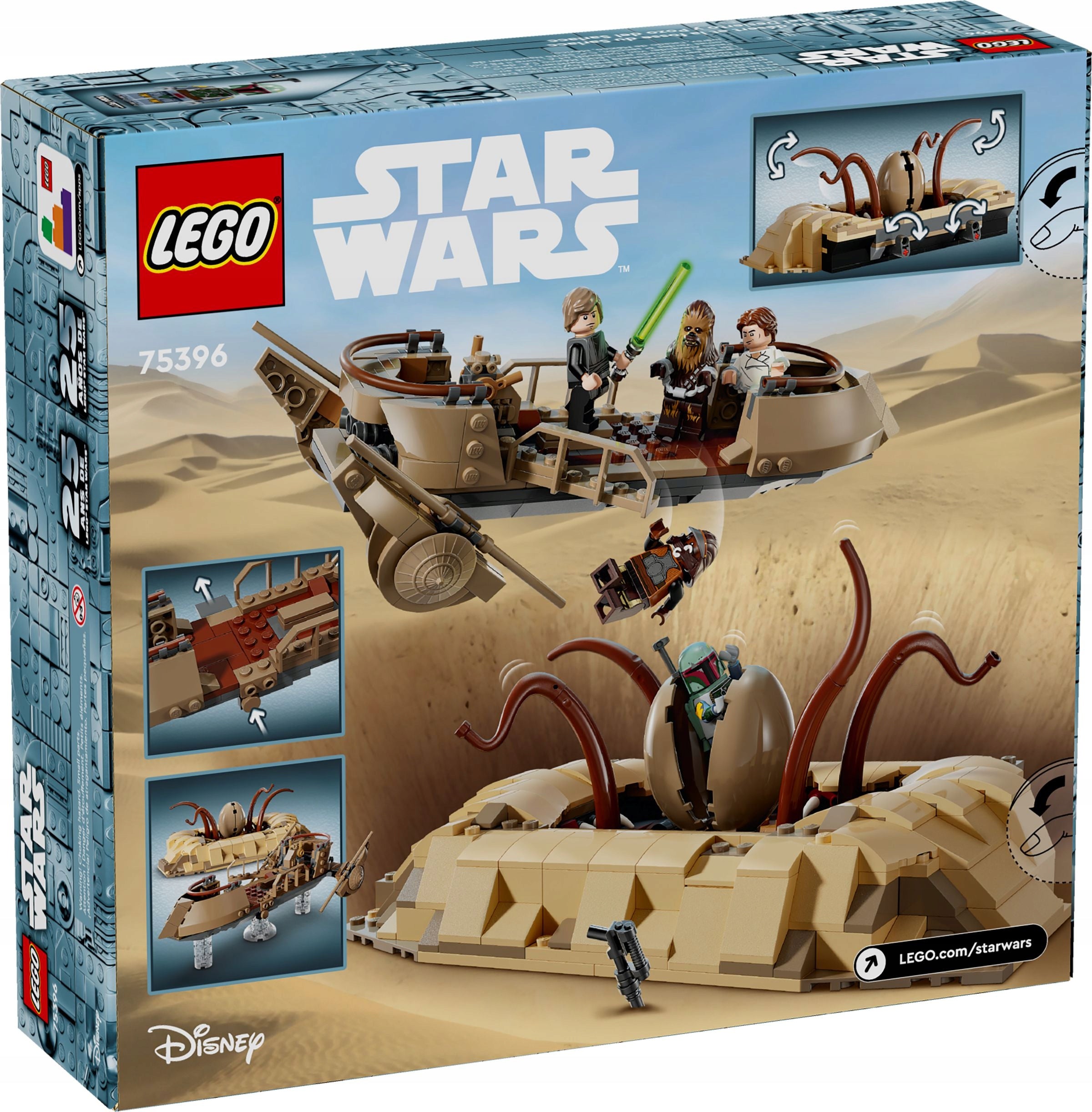 LEGO 75396 Star Wars Desert barge and sarlacca pit Brand LEGO