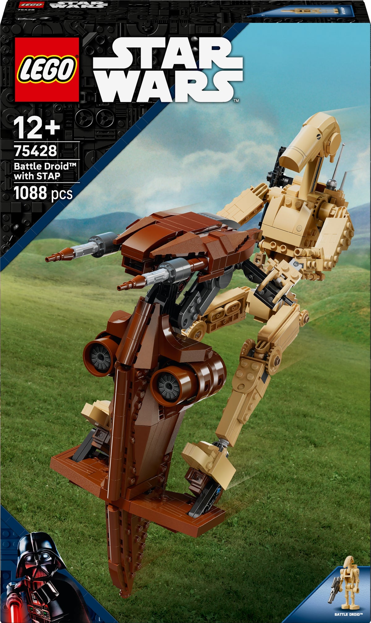 LEGO 75428 Star Wars Battle Droid with STAP Platform Packaging status original