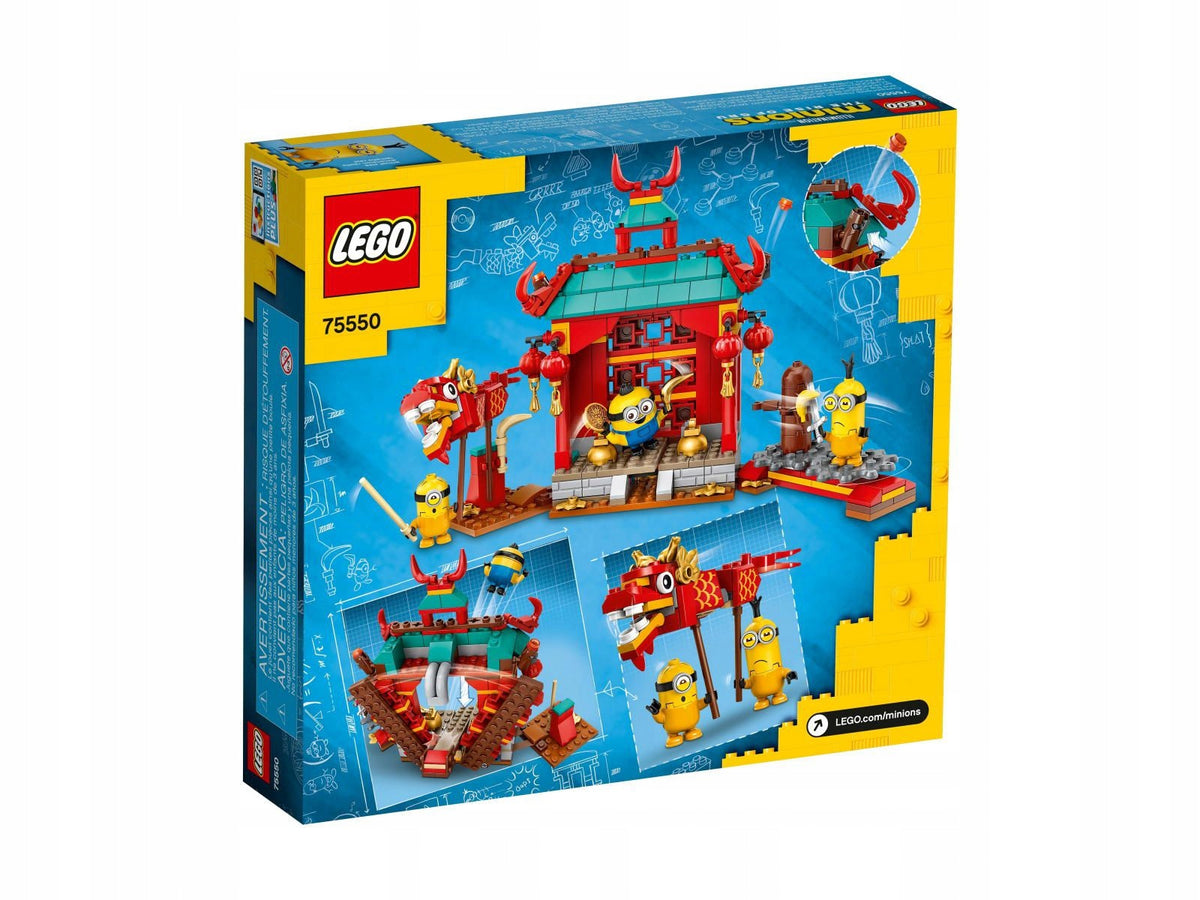 LEGO 75550 MINIONS - MINIONS AND KUNG FU FIGHT Packaging status original