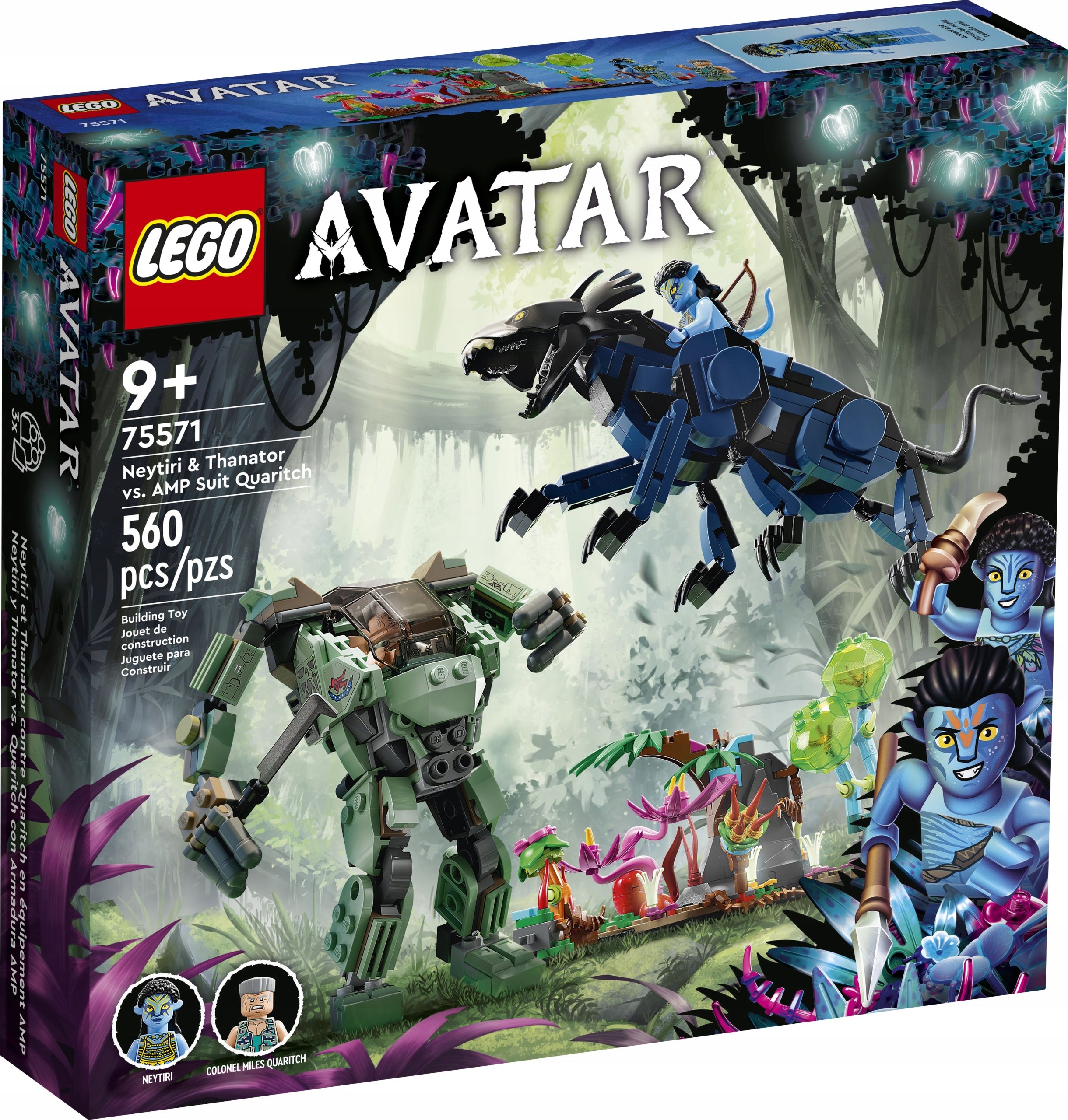 LEGO 75571 Avatar - Neytiri and Thanator vs. Quaritch in PZM suit