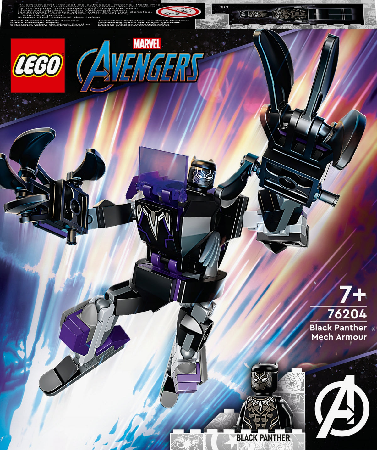 LEGO 76204 Marvel Black Panther Mechanical Armor New Set Packaging status original