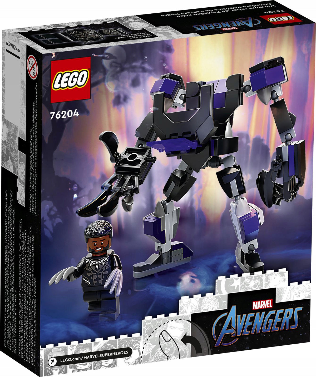 LEGO 76204 Marvel Black Panther Mechanical Armor New Set