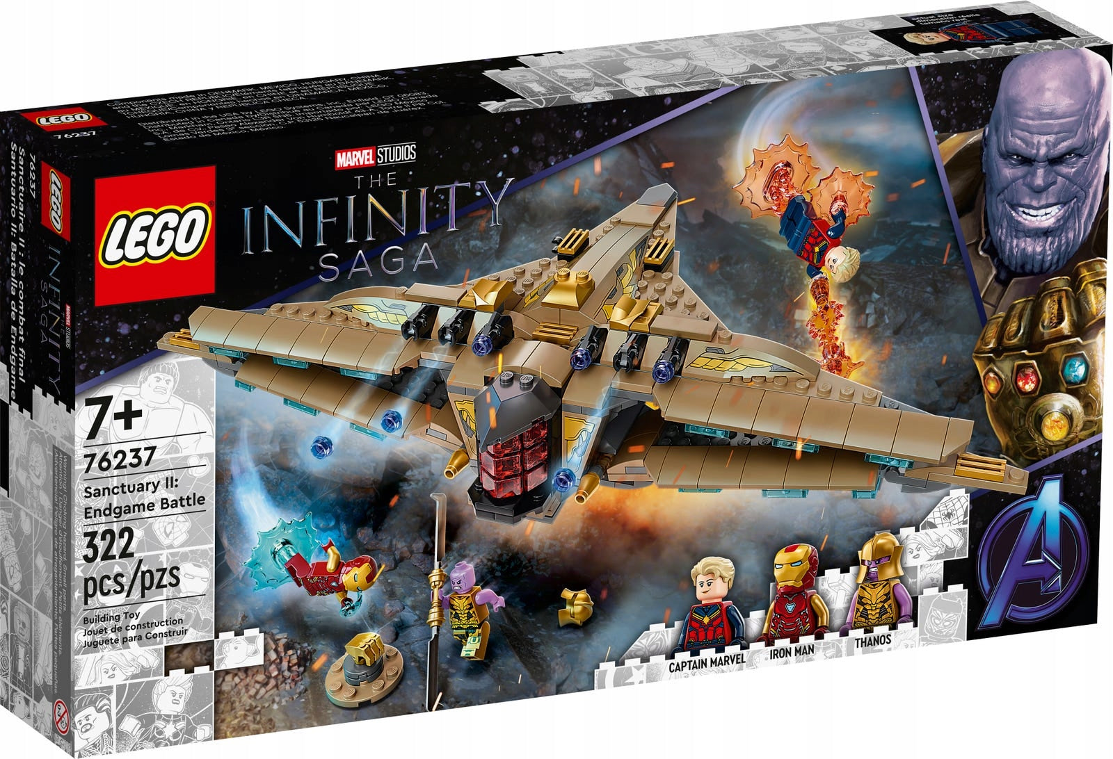 76237 LEGO® Super Heroes Quad Wing Raumschiff 