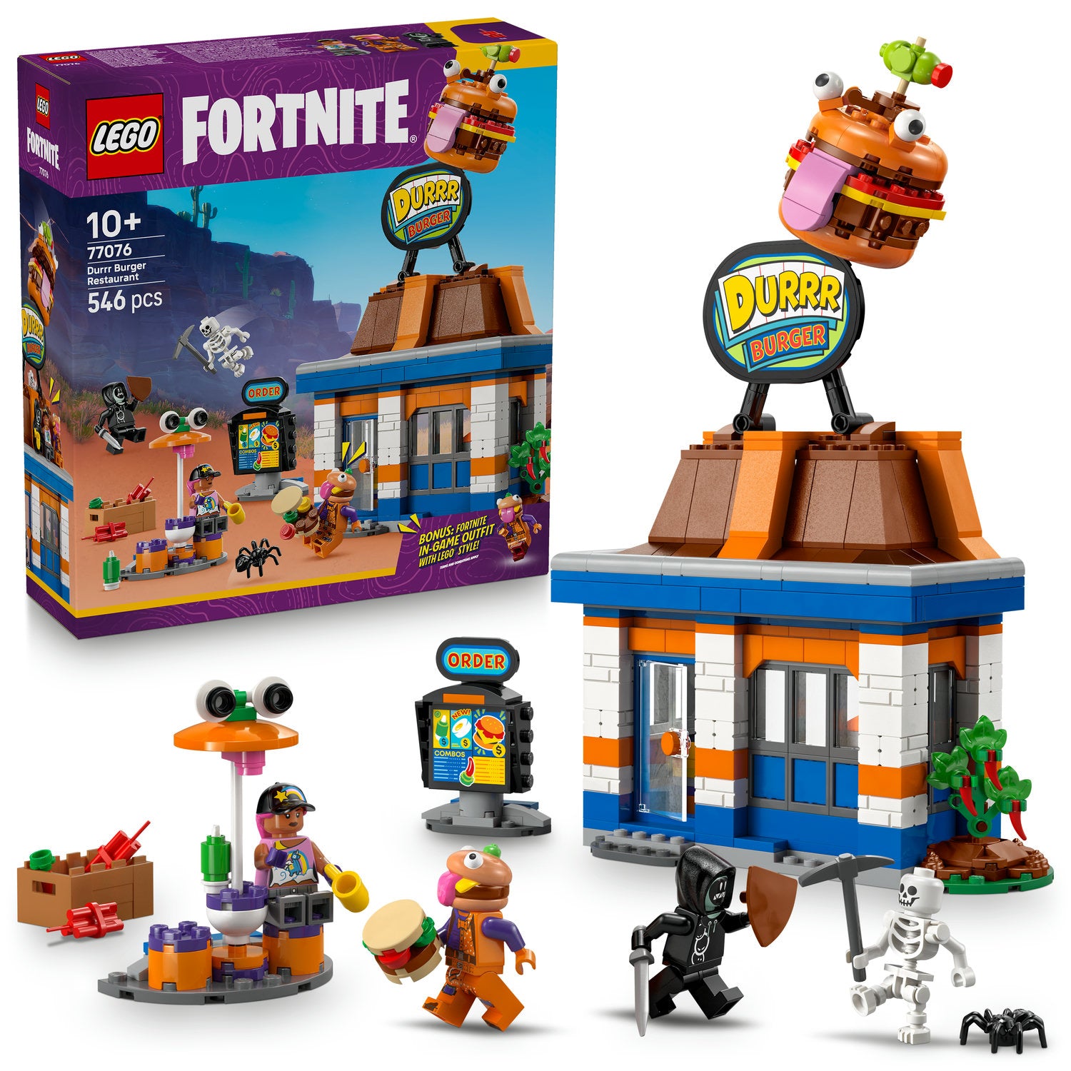 LEGO 77076 FORTNITE Restaurant Durrr Burger