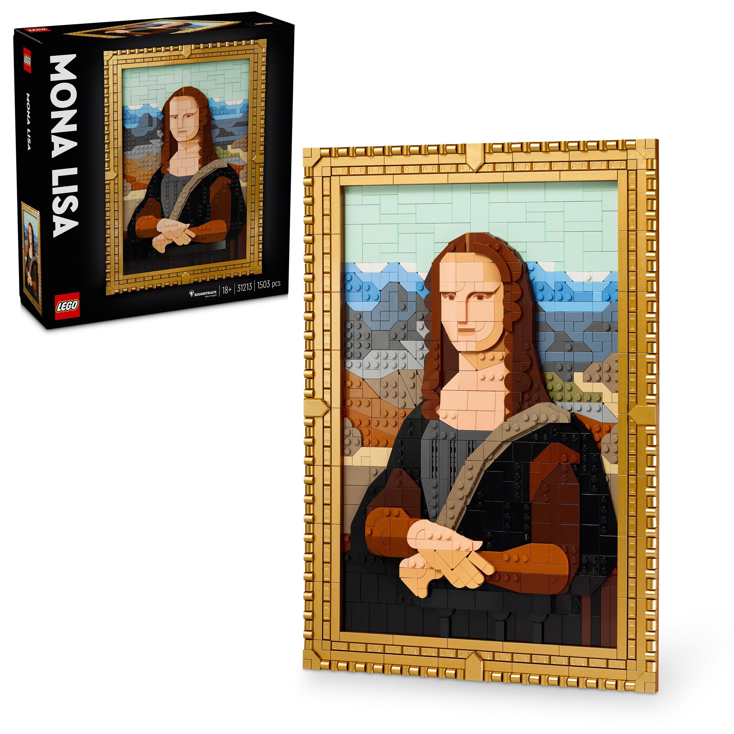 LEGO ART 31213 Mona Lisa Super Set of Blocks 1503 Elements Packaging status original