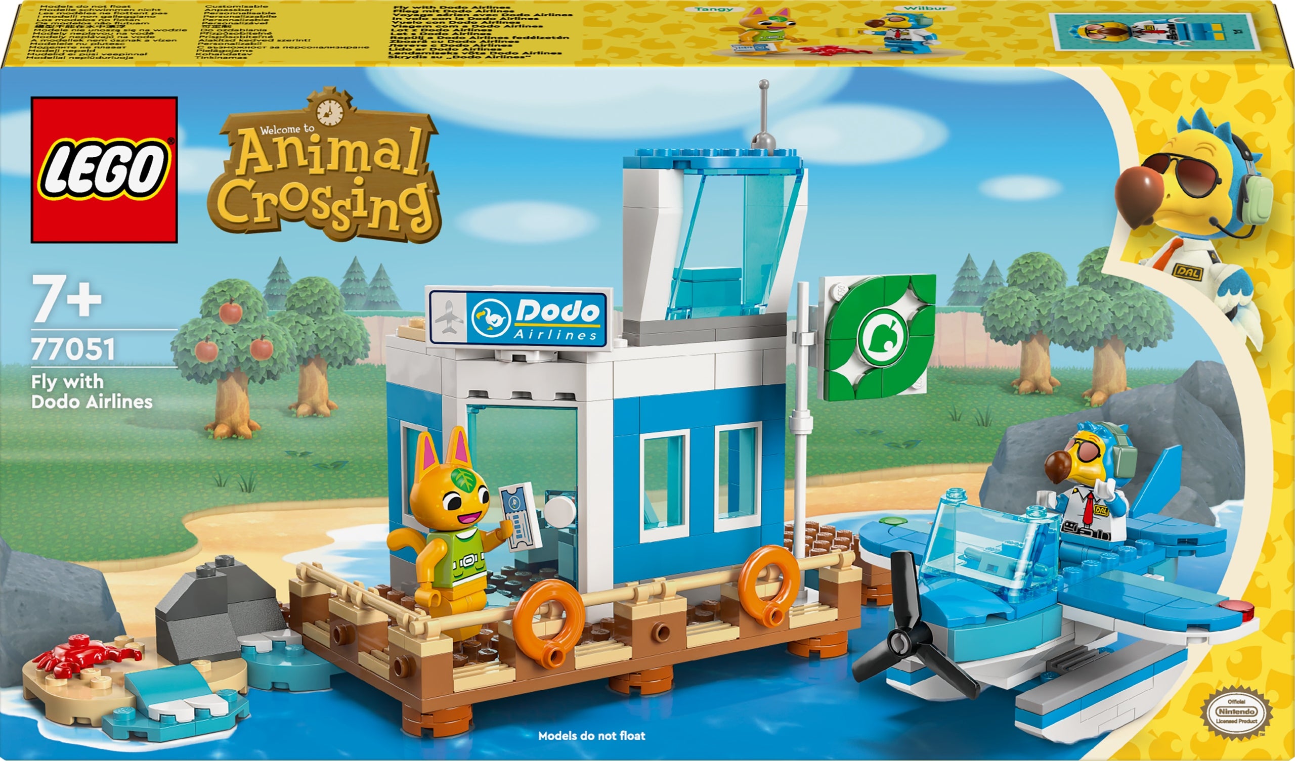 LEGO Animal Crossing - Dodo Airlines Set | 77051 Packaging status original