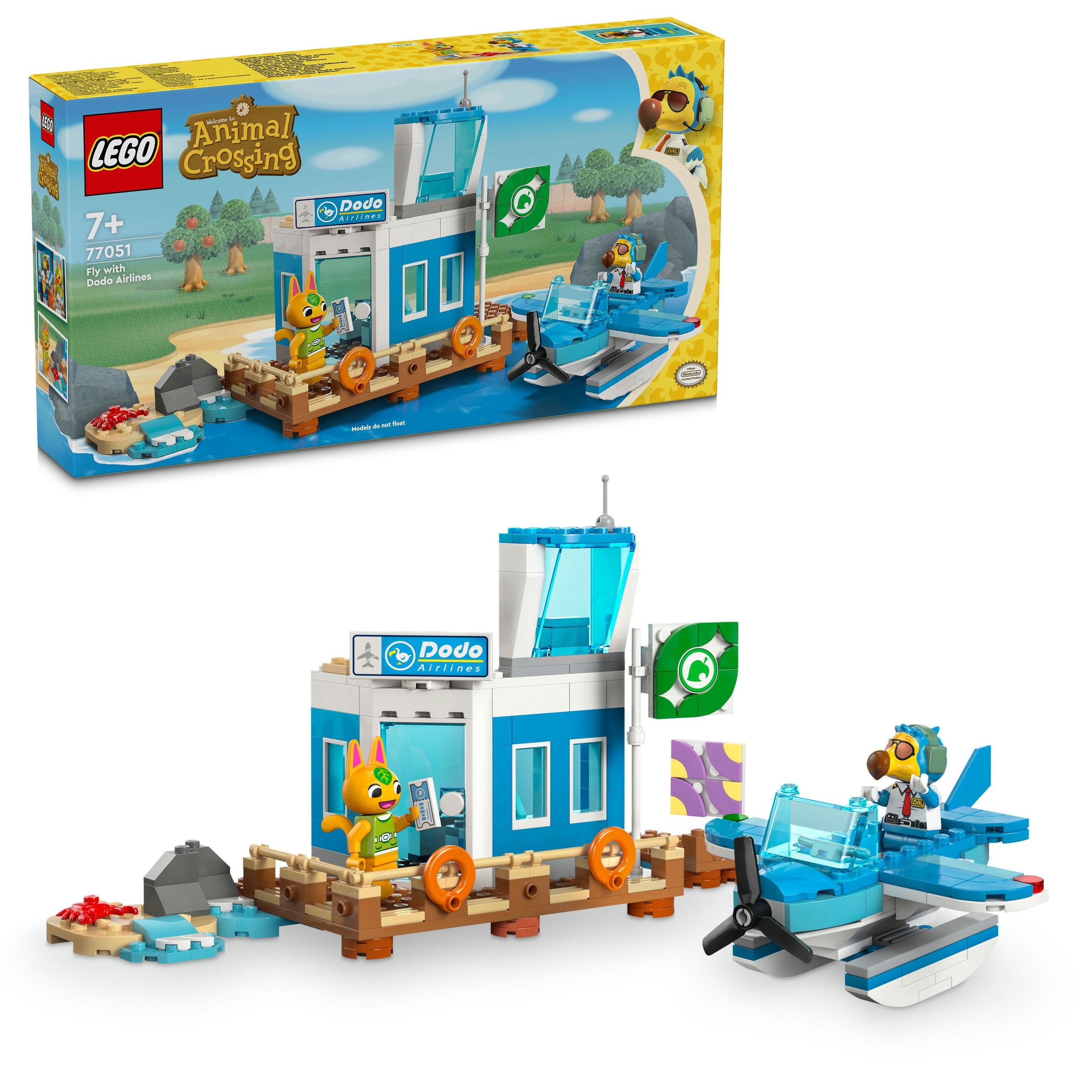 LEGO Animal Crossing - Dodo Airlines Set | 77051