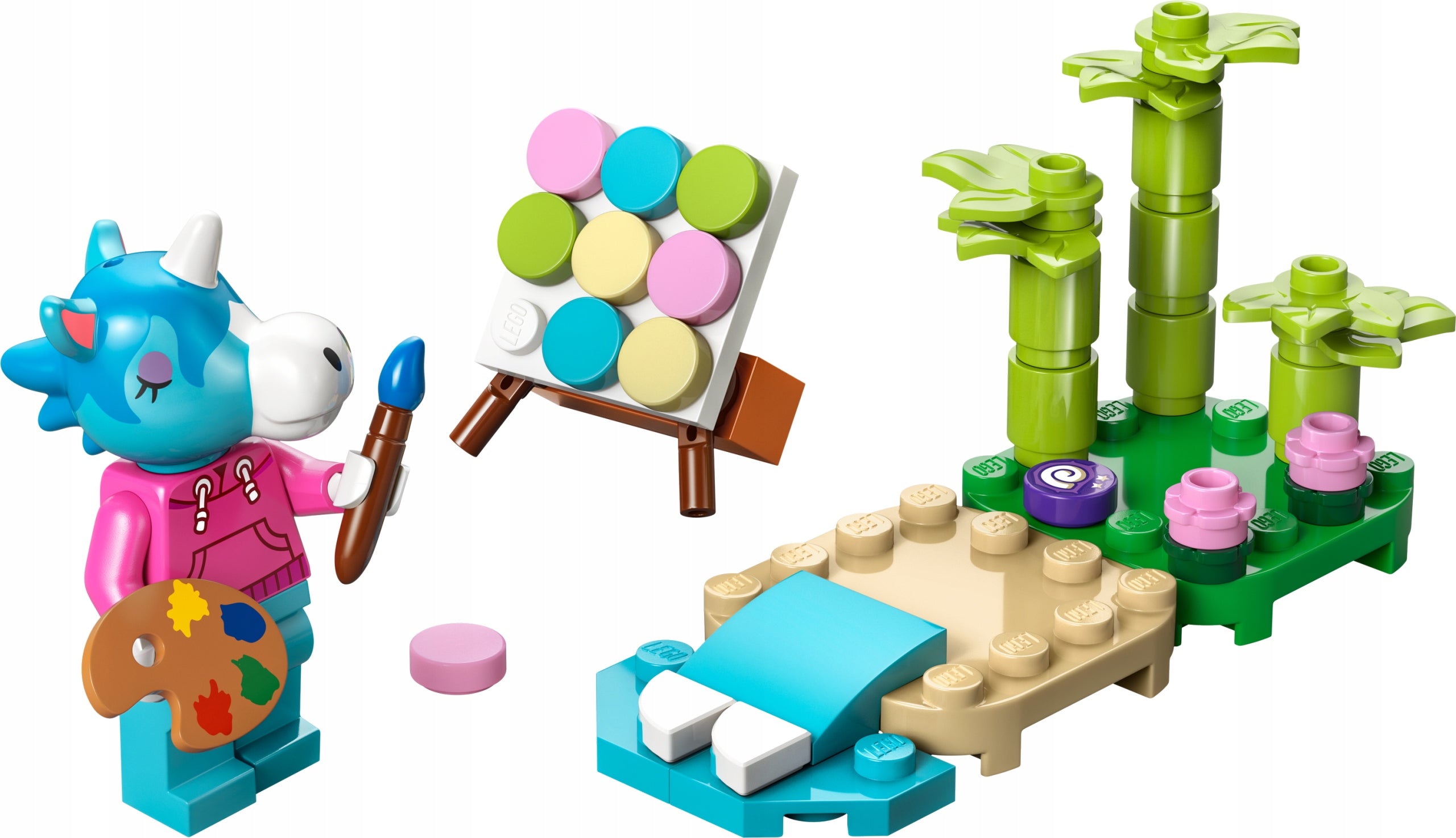 LEGO Animal Crossing Julian and Beach Picture 30703 Product number 30703
