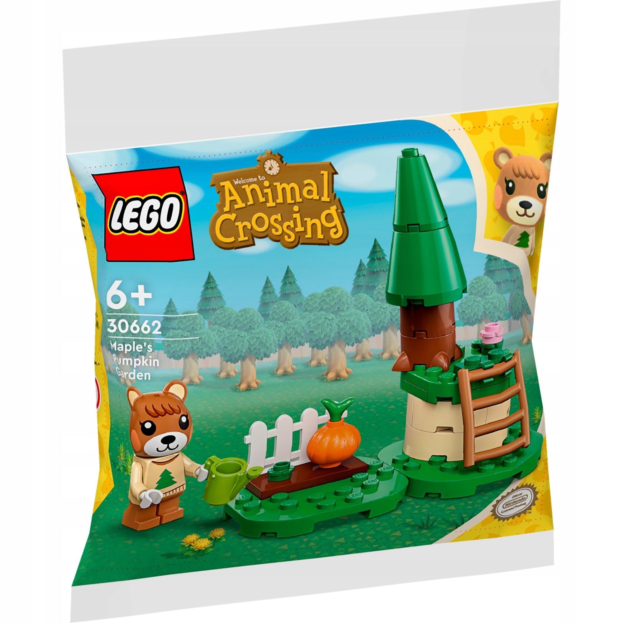 LEGO Animal Crossing Pumpkin Garden Mona - construction set