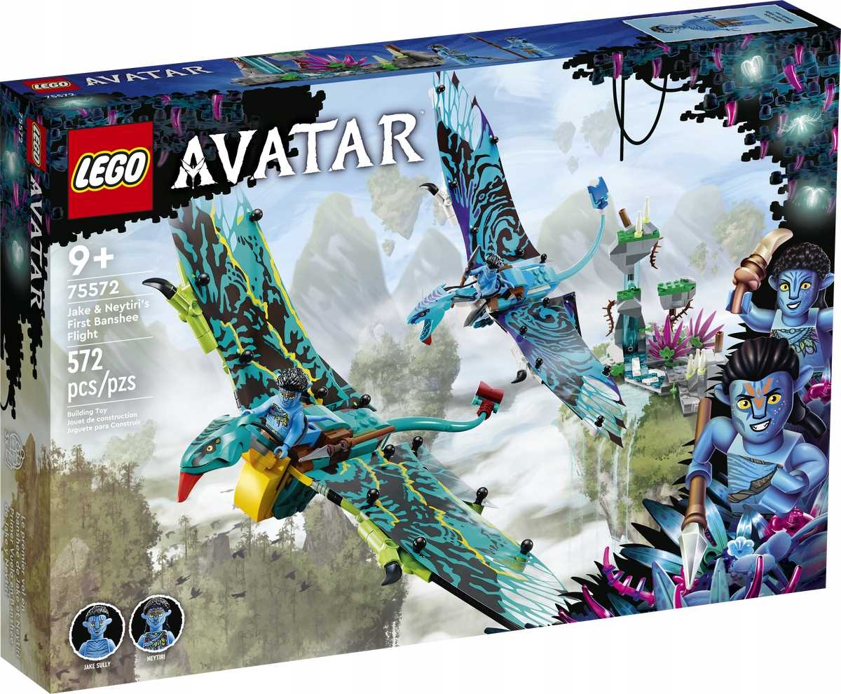LEGO Avatar 75572 First flight on Jake and Neytiri’s seastorm