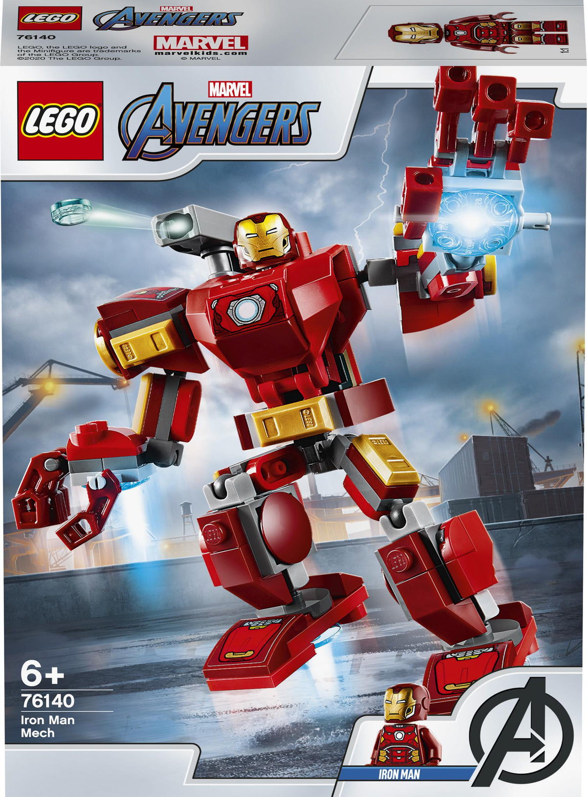 LEGO Avengers 76140 Iron Man Mech Suit
