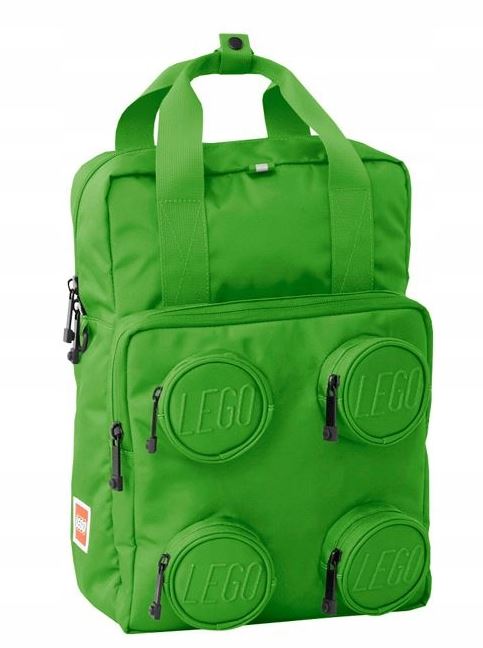 LEGO BACKPACK Brick 2x2 GREEN 20205-0037