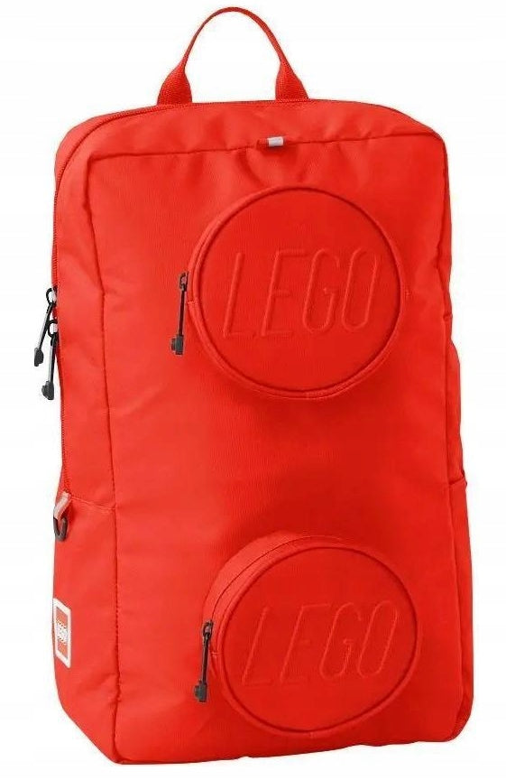 LEGO BACKPACK CLASSIC SIGNATURE BRICK 1X2 RED 20204-0021