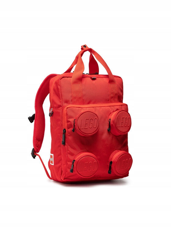 LEGO BACKPACK CLASSIC SIGNATURE BRICK 2X2 RED 20205-0021 Manufacturer code 20205-0021
