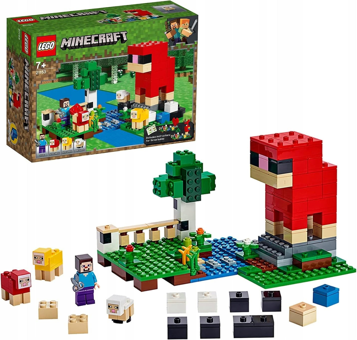 LEGO BLOCKS MINECRAFT 21153 Sheep breeding