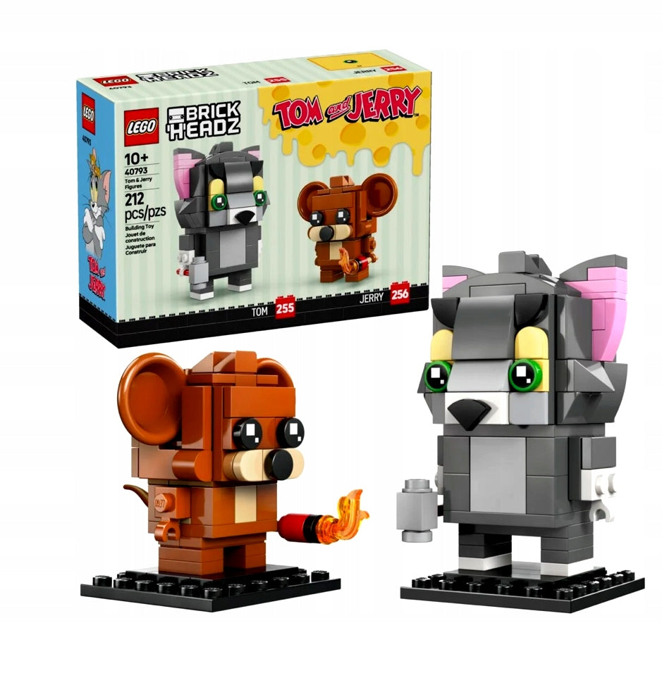 LEGO BrickHeadz 40793 Figures of Tom and Jerry