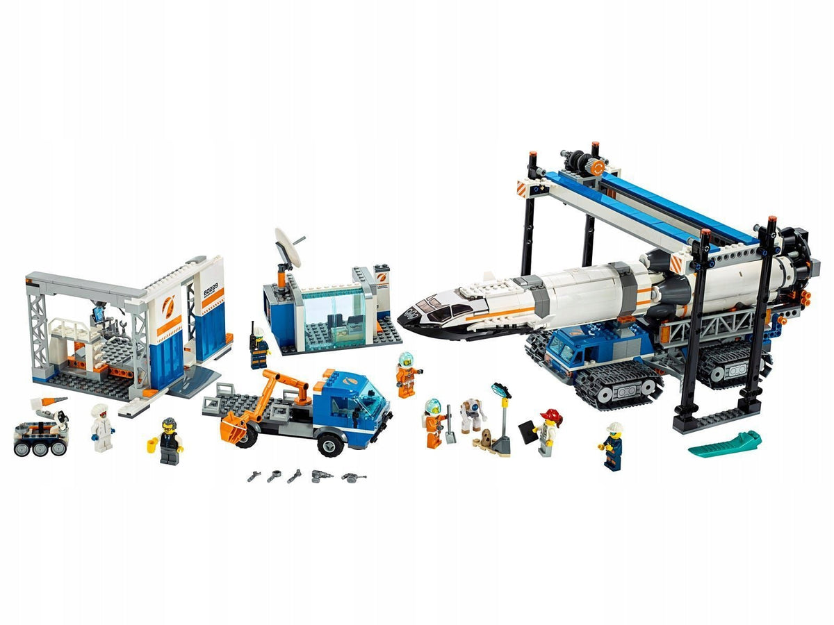 LEGO - CITY - TRANSPORT AND ASSEMBLY OF ROCKET - 60229 Brand LEGO