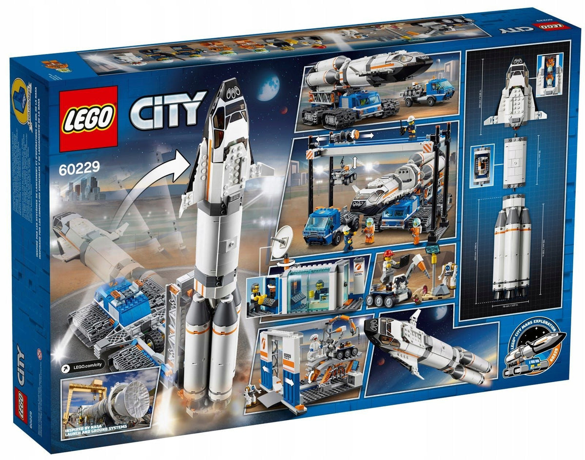 LEGO - CITY - TRANSPORT AND ASSEMBLY OF ROCKET - 60229 Product number 60229