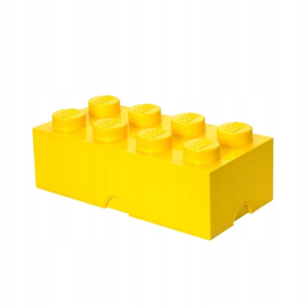LEGO CONTAINER BRICK EIGHT YELLOW
