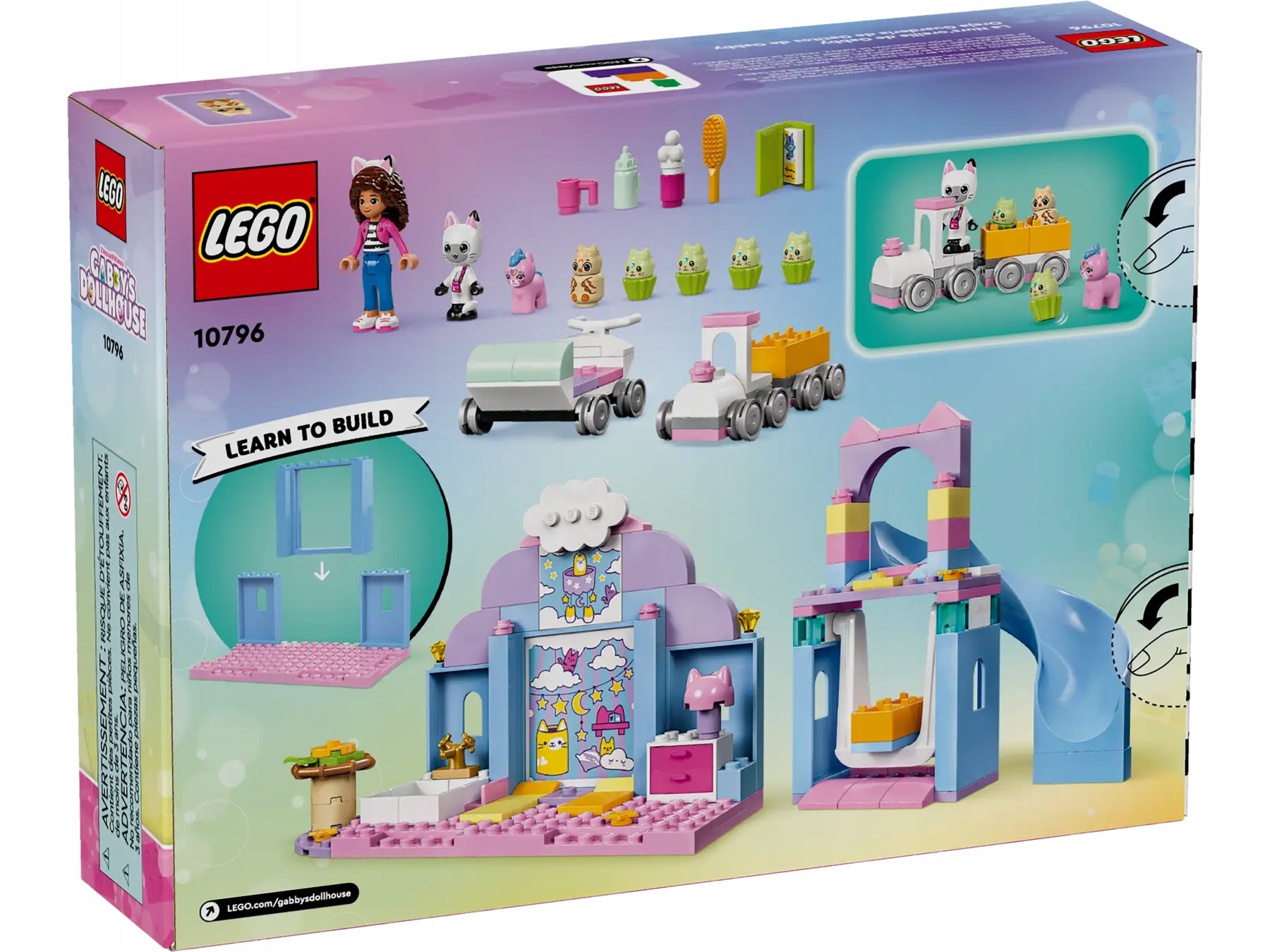 LEGO Cat house Gabi 10796 Kitten Uszko Gabi EAN (GTIN) 5702017582498
