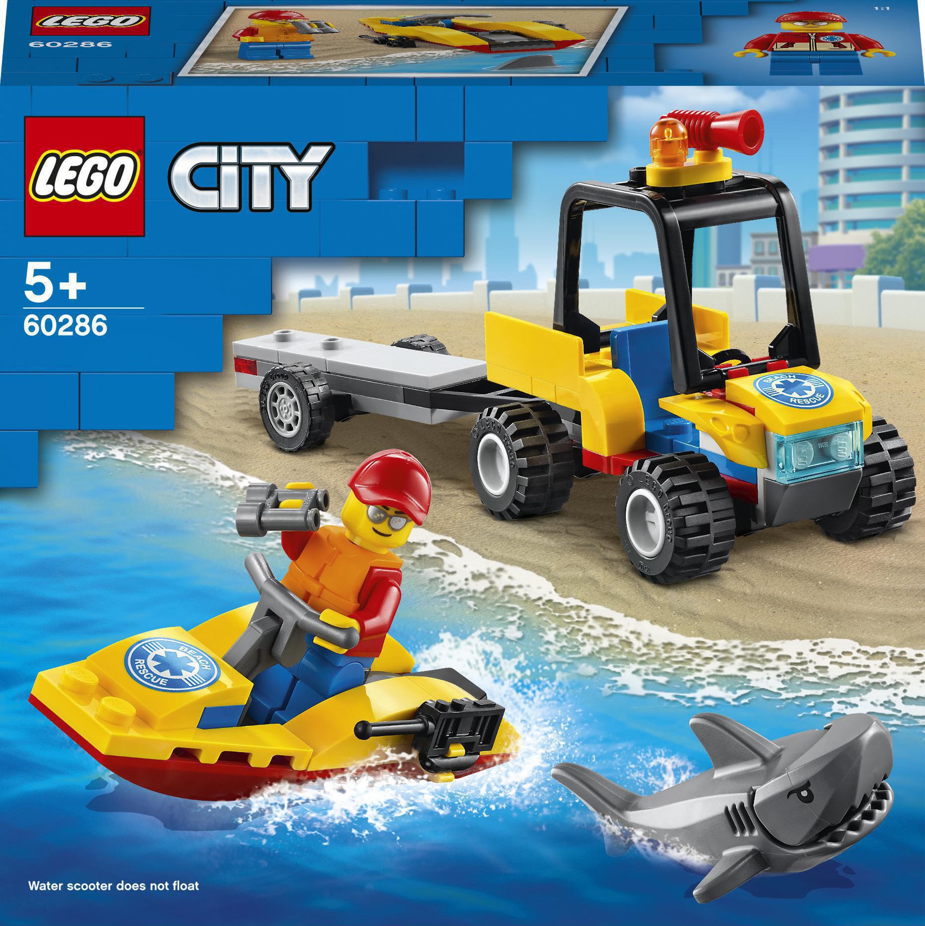 60286 LEGO® City Paplūdimio gelbėtojų visureigis