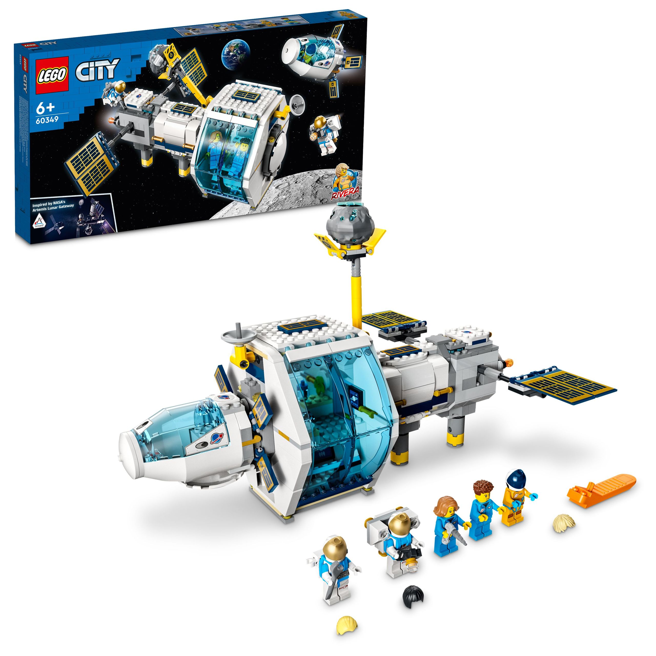 LEGO City 60349 Space Station on the Moon Product number 60349