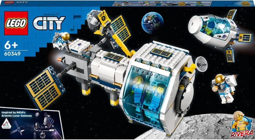 LEGO City 60349 Space Station on the Moon