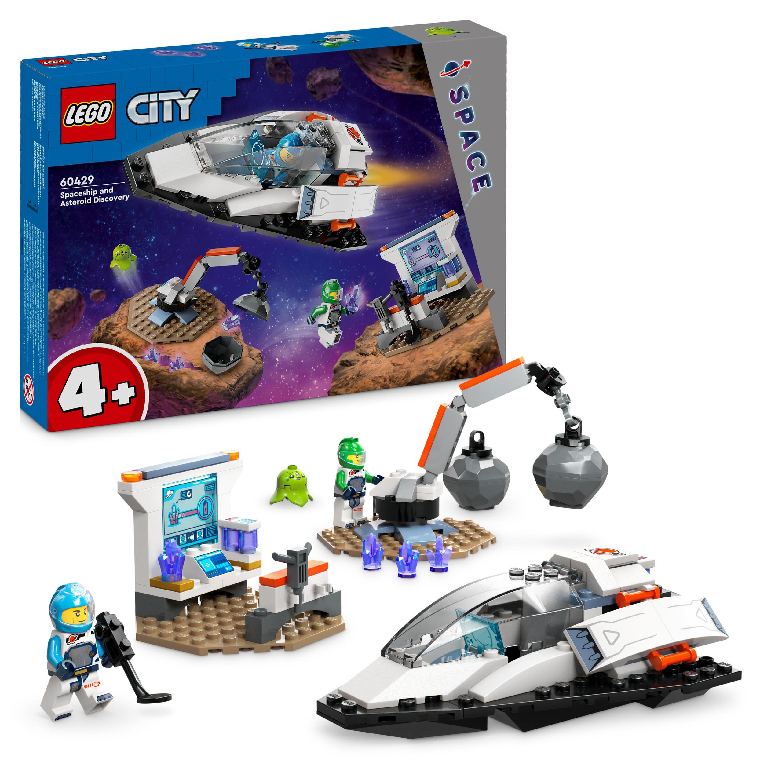 LEGO City 60429 Spaceship and Asteroid Discovery