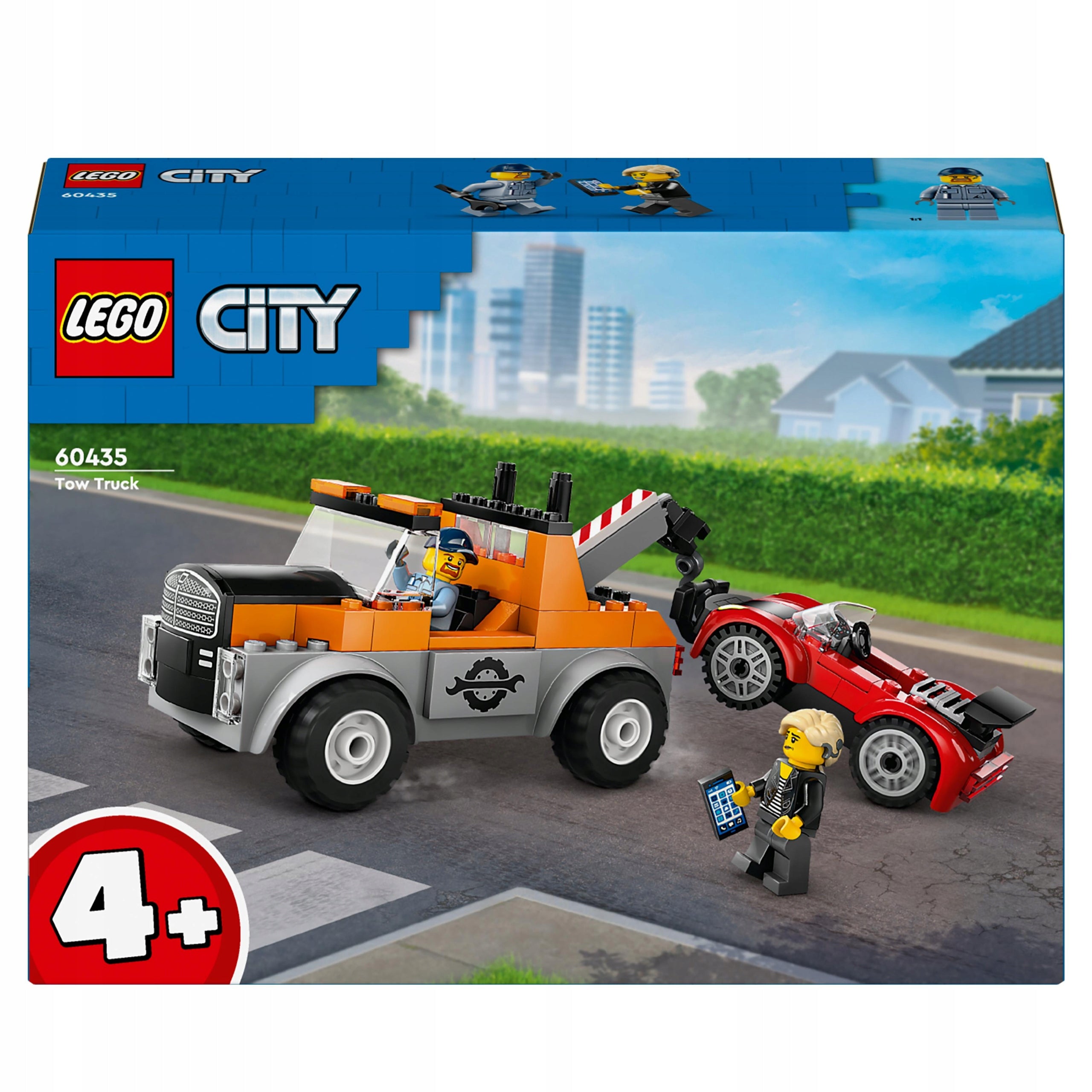 LEGO City 60435 Roadside Assistance Car and Sports Car Repair Product number 60435